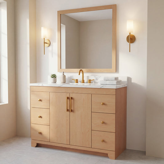 48" Floor-Mount Vanity System - Customizable