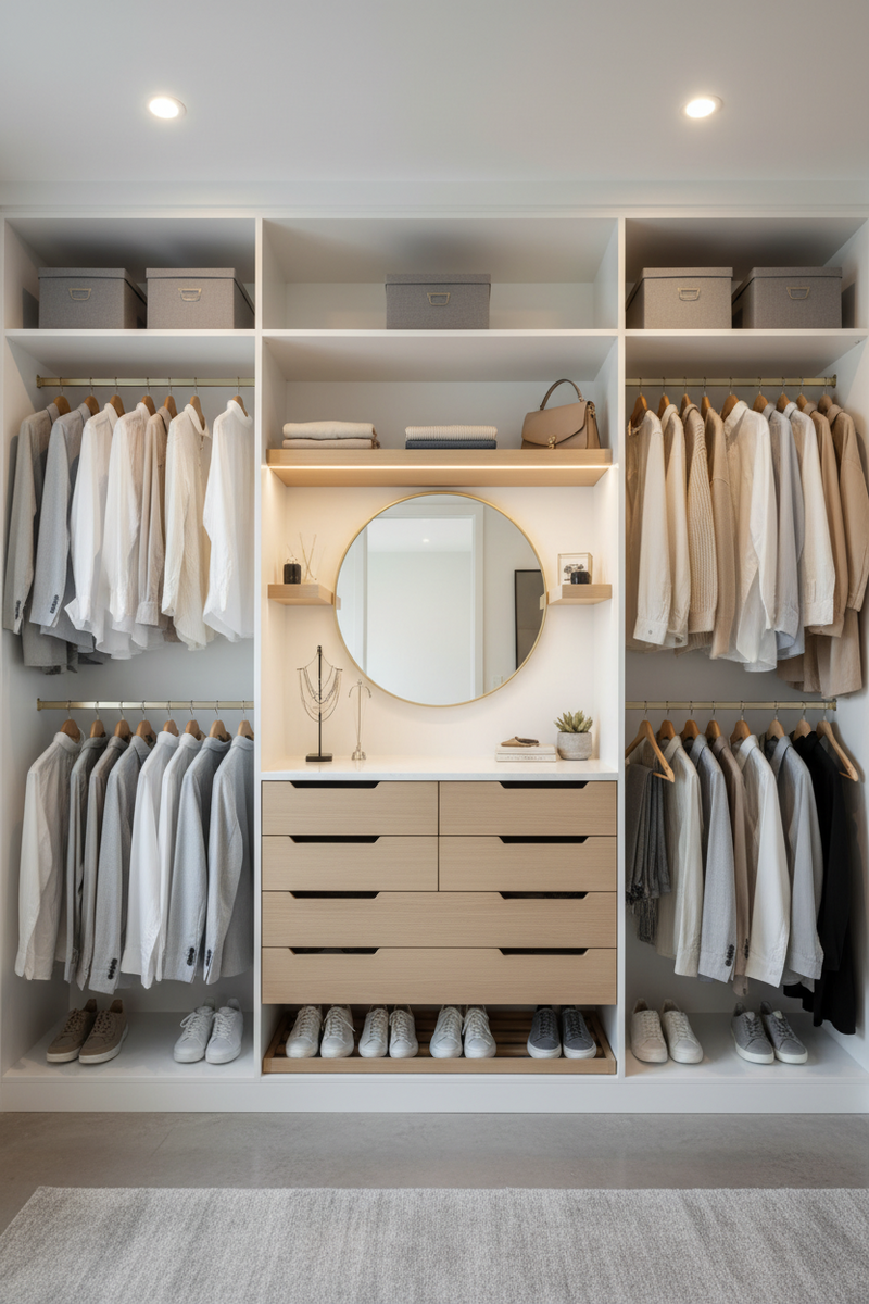 Reach-In Closet