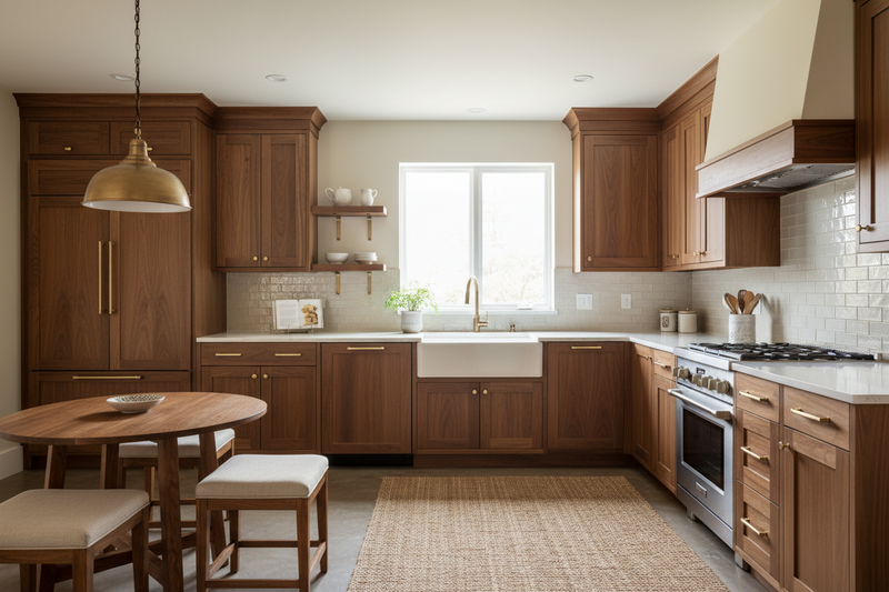 Warm Wood Kitchens