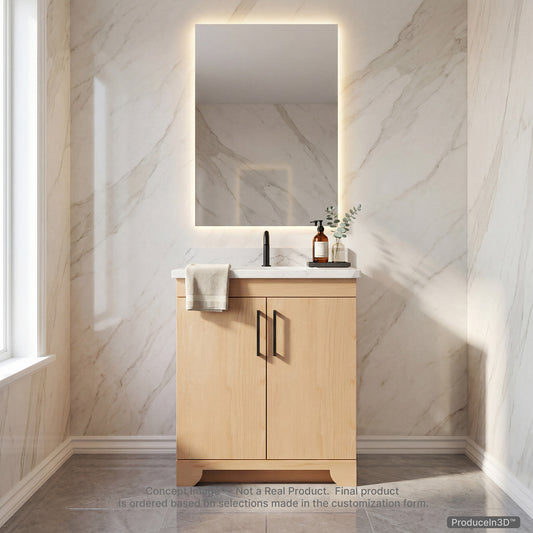 24" Floor-Mount Vanity