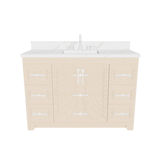 48" Floor-Mount Vanity System - 3D