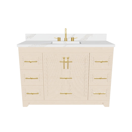 48" Floor-Mount Vanity System - Customizable