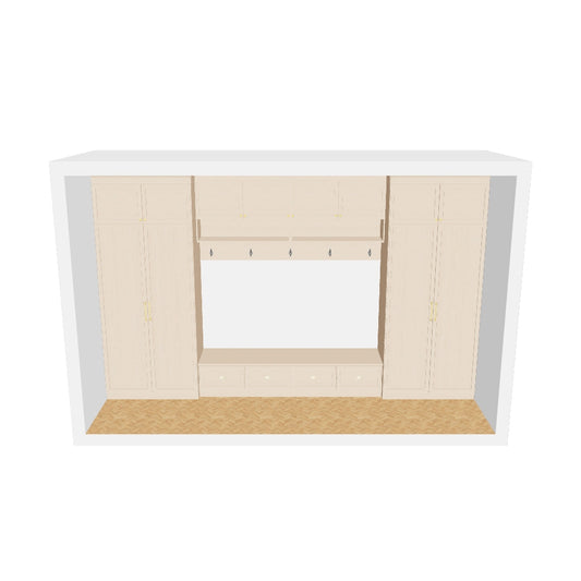 VIZURA3D™ EntryHaven Mudroom